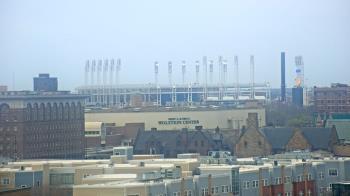 Weather camera view of WEWS-TV.