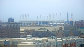 Weather camera view of WEWS-TV.