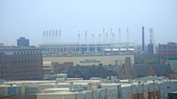 Weather camera view of WEWS-TV.