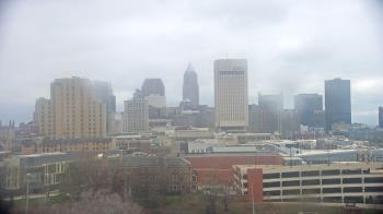 Weather camera view of WEWS-TV.