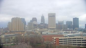 Weather camera view of WEWS-TV.