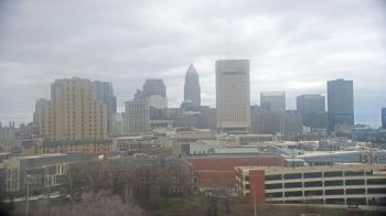 Weather camera view of WEWS-TV.