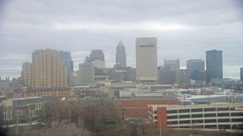 Weather camera view of WEWS-TV.