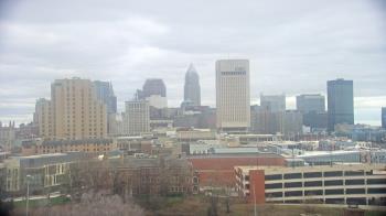 Weather camera view of WEWS-TV.