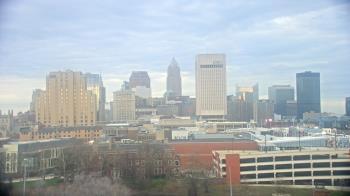 Weather camera view of WEWS-TV.