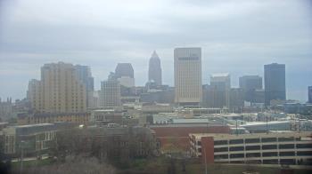 Weather camera view of WEWS-TV.