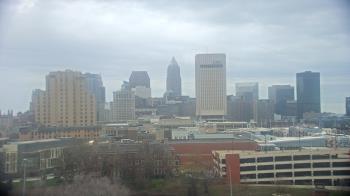 Weather camera view of WEWS-TV.