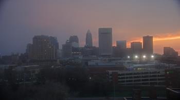 Weather camera view of WEWS-TV.