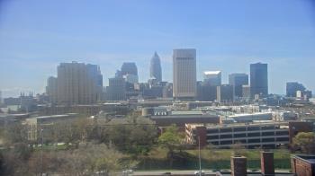 Weather camera view of WEWS-TV.