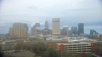 Weather camera view of WEWS-TV.