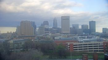 Weather camera view of WEWS-TV.