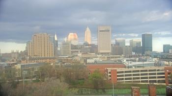 Weather camera view of WEWS-TV.