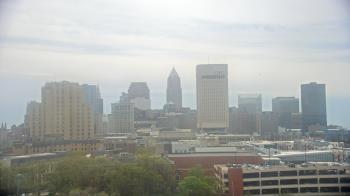 Weather camera view of WEWS-TV.