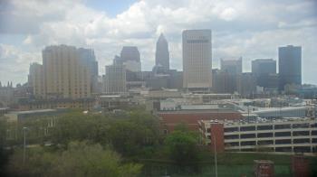 Weather camera view of WEWS-TV.