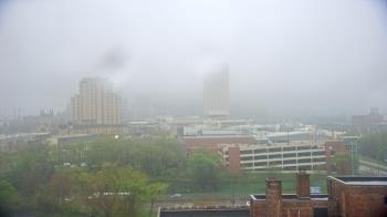 Weather camera view of WEWS-TV.