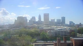 Weather camera view of WEWS-TV.