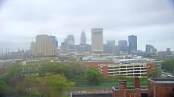 Weather camera view of WEWS-TV.