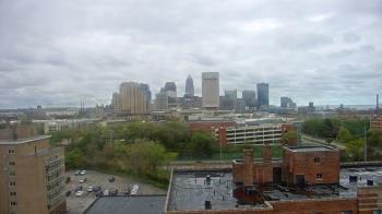 Weather camera view of WEWS-TV.