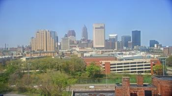 Weather camera view of WEWS-TV.