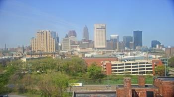 Weather camera view of WEWS-TV.