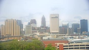 Weather camera view of WEWS-TV.