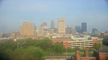 Weather camera view of WEWS-TV.