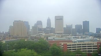 Weather camera view of WEWS-TV.