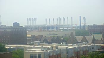 Weather camera view of WEWS-TV.