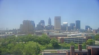 Weather camera view of WEWS-TV.