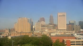 Weather camera view of WEWS-TV.