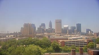 Weather camera view of WEWS-TV.