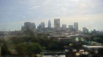 Weather camera view of WEWS-TV.