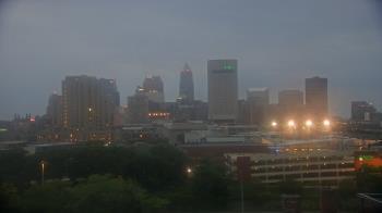 Weather camera view of WEWS-TV.