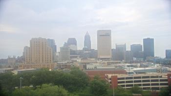 Weather camera view of WEWS-TV.