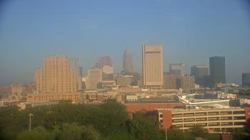 Weather camera view of WEWS-TV.