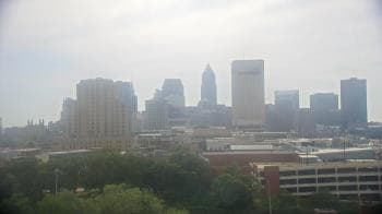 Weather camera view of WEWS-TV.