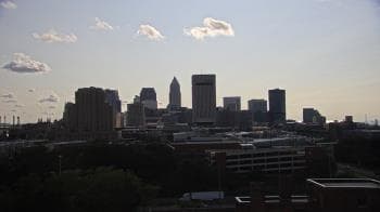 Weather camera view of WEWS-TV.
