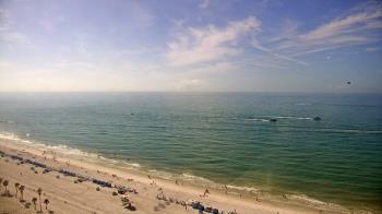 Weather camera view of Wyndham Grand Clearwater Beach.
