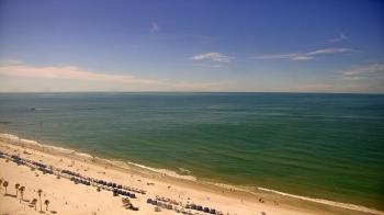 Weather camera view of Wyndham Grand Clearwater Beach.