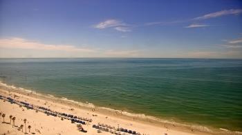 Weather camera view of Wyndham Grand Clearwater Beach.