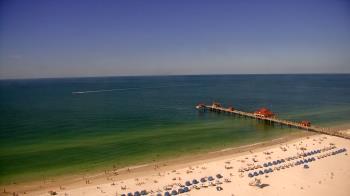 Weather camera view of Wyndham Grand Clearwater Beach.