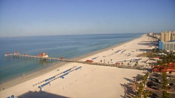 Weather camera view of Wyndham Grand Clearwater Beach.