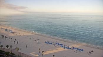 Weather camera view of Wyndham Grand Clearwater Beach.