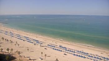 Weather camera view of Wyndham Grand Clearwater Beach.