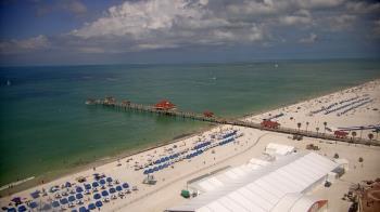 Weather camera view of Wyndham Grand Clearwater Beach.