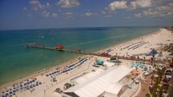 Weather camera view of Wyndham Grand Clearwater Beach.