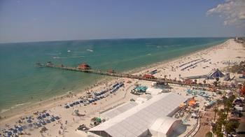 Weather camera view of Wyndham Grand Clearwater Beach.