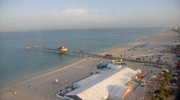 Weather camera view of Wyndham Grand Clearwater Beach.