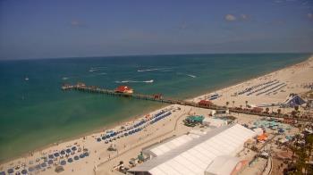 Weather camera view of Wyndham Grand Clearwater Beach.