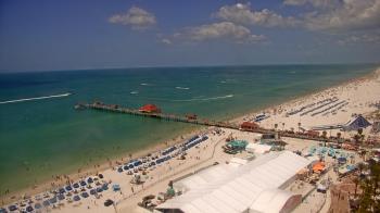Weather camera view of Wyndham Grand Clearwater Beach.